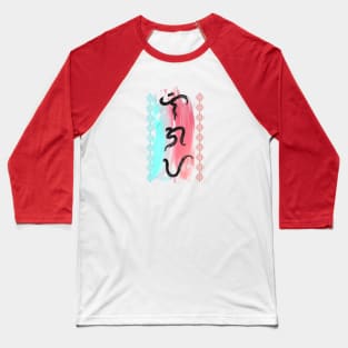 Baybayin word Ligaya (Happiness) Baseball T-Shirt